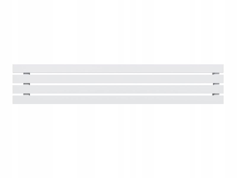 Grzejnik pokojowy poziomy BELLOSLIM 30x120 biały m zdjęcie 3