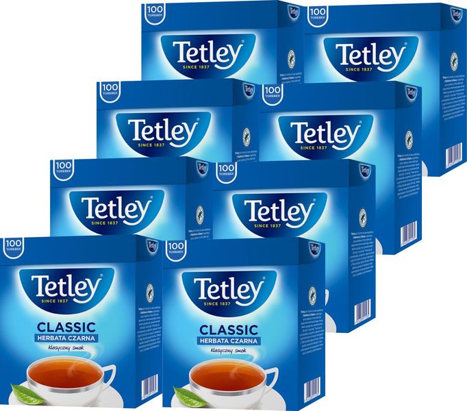 (x8) TETLEY Classic 100tb zdjęcie 1