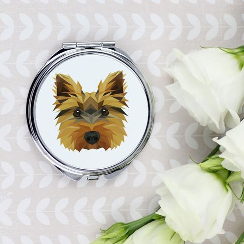 Yorkshire Terrier lusterko geometryczne Art-Dog na Arena.pl
