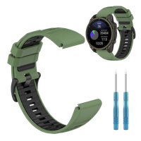 Pasek do Garmin Fenix 7X / Epix Pro Gen 2 51mm sportowy 26mm dwukolorowy