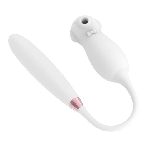 stymulator bezdotykowy elva z wibracjami biały usb na Arena.pl
