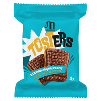 Mamut Tosters Opieczone chrupiące pieczywo z czekolą 68 g (4 sztuki)