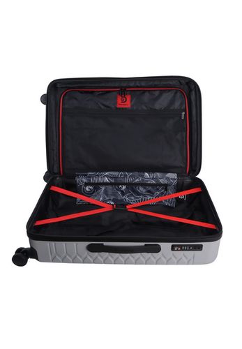 Walizka średnia Discovery REPTILE srebrna na Arena.pl