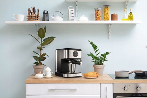 Ekspres ciśnieniowy do kawy Kolbowy Dotykowy Panel Baristoline 1100W 20 BAR na Arena.pl