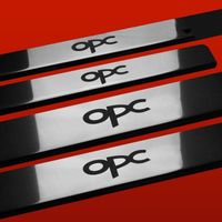 Listwa progowa OPEL/VAUXHALL MERIVA A OPC Stal nierdzewna 304 połysk 4szt