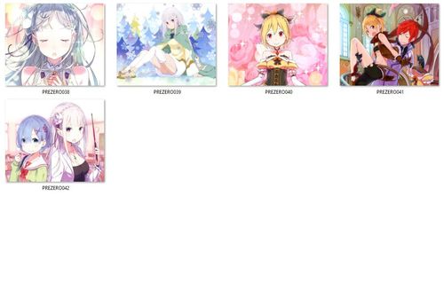 Podkładka Re Zero - RÓŻNE ROZMIARY na Arena.pl