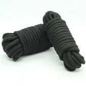 Wiązania-Cotton Rope 10Mblack
