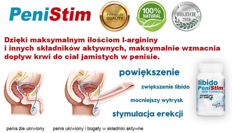 Supl.diety-Penistim 65Kaps zdjęcie 5