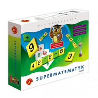 Zabawa i nauka liczenia szybkie działania matematyczne Supermatematyk maxi