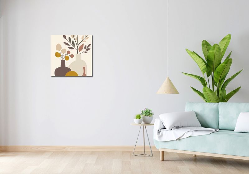 Obraz 50x50cm Stonowane Naturmorta zdjęcie 2