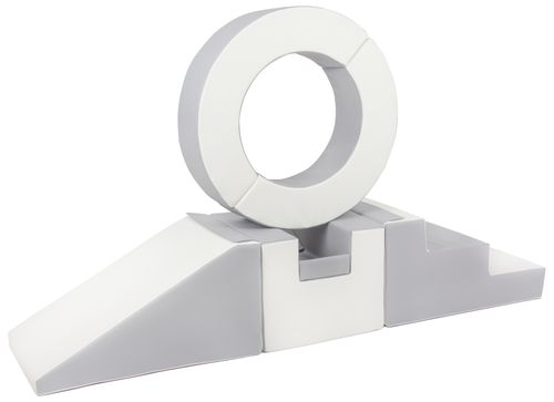 Zestaw 7 klocków piankowych Hoop (biały,szary) na Arena.pl