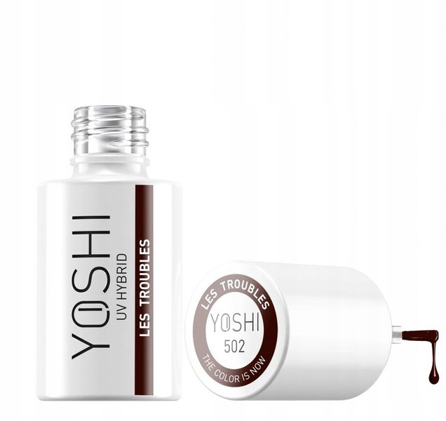 YOSHI Lakier hybrydowy Les Troubles 6ml – 502 zdjęcie 3
