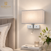 Kinkiet Berella Light Madera GR szary BL0441