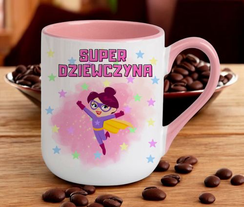 KUBEK PREZENT DLA DZIEWCZYNY KOLEŻANKI NA WALENTYNKI URODZINY DZIEŃ KOBIET na Arena.pl