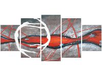 70CM 150CM ZEGAR 5 ELEM TANIEC TONI DRUK OBRAZ