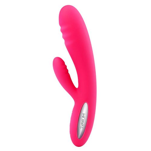 Wibrator - Svakom Adonis Rabbit Vibrator Plum Red na Arena.pl