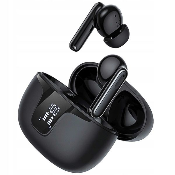 SŁUCHAWKI BEZPRZEWODOWE douszne TWS XY19 WODOODPORNE 2 mikrofony LED EKRAN zdjęcie 5