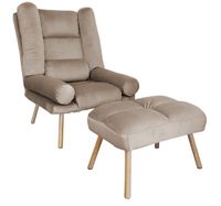 FOTEL TOKIO ROZKŁADANY Z PODNÓŻKIEM N. DĄB MG09