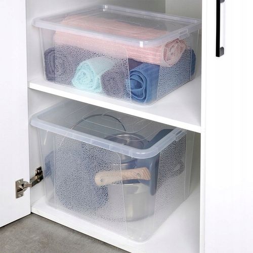 Pojemnik DO PRZECHOWYWANIA plastikowy duży pudełko box zabawki 30L na Arena.pl