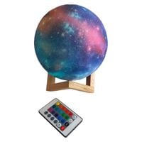 Lampa Księżyc RGB 3D Nocna Lampka Moon Light