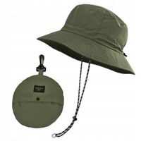 Kapelusz wędkarski wodoodporny składany rybacki khaki