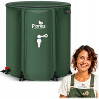 Zbiornik na Deszczówkę składany BECZKA NA Wodę z Rynny 200L PLONOS