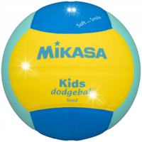 Piłka Dodgeball do Gry w Zbijaka Dwa Ognie MIKASA SD20 Zielona