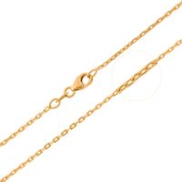 Złoty Łańcuszek 42cm Splot Ankier Grawer