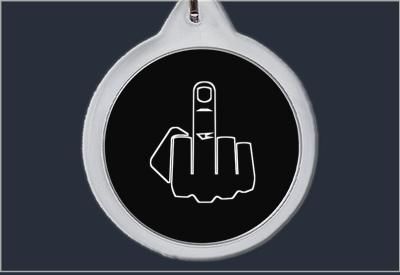 Brelok do kluczy Fuck You zdjęcie 1