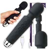 MASAŻER ŁECHTACZKI MOCNY WIBRATOR DO ORGAZMÓW MAGICZNA RÓŻDŻKA MAGIC WAND