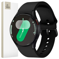 TECH-PROTECT SILICONE SAMSUNG GALAXY WATCH 4 / 5 / 5 PRO / 6 / 7 / FE BLACK