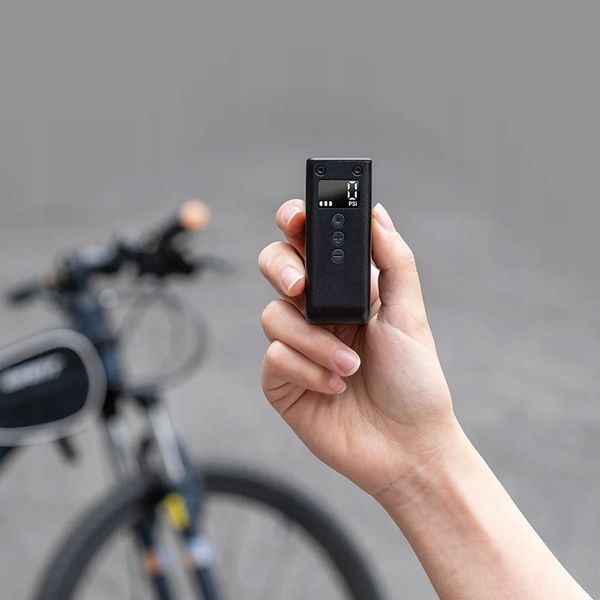 Pompka rowerowa elektryczna mini kompresor do roweru Cycplus AS2 Pro zdjęcie 4