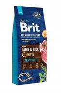 BRIT PREMIUM BY NATURE SENSITIVE LAMB 15KG