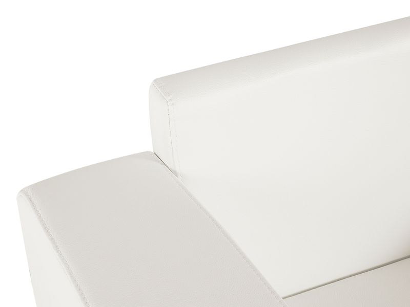 Fotel skórzany biały HELSINKI zdjęcie 5