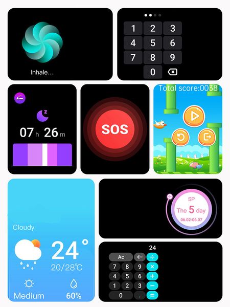 SMARTWATCH UNISEX GRAVITY GT3-3 - ROZMOWY BLUETOOTH, WŁASNE TARCZE (sg022c) zdjęcie 10