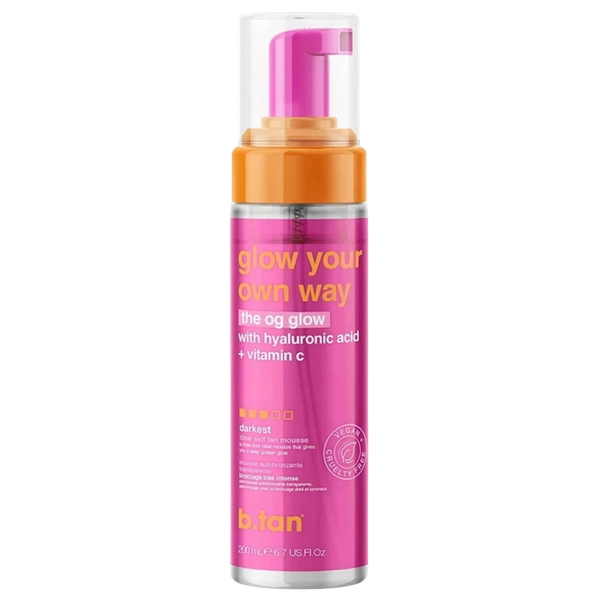 B.tan Pianka Samoopalająca DO OPALANIA Glow Your Own Way 200ml zdjęcie 8