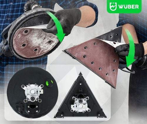 SZLIFIERKA ŻYRAFA DO GIPSU GŁADZI TYNKU LED DWIE GŁOWICE PAPIER 12x na Arena.pl