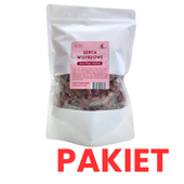 3x 200g liofilizowane serca wieprzowe