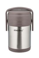 termos obiadowy kinghoff 1,5l + 3 pojemniki kh-4075