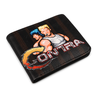 Retro | 13 cm | Faux Leather | Gaming Wallet | Contra