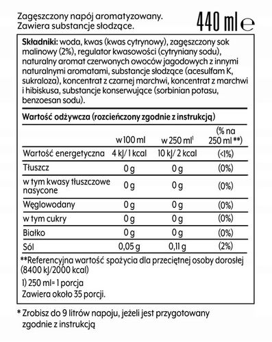 Zestaw Syrop do wody SodaStream Owoce Leśne Zero 3x440 ml + Torba GRATIS na Arena.pl