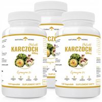 Karczoch Ekstrakt 600mg 5% Cynarin WEGE 3x120 kaps