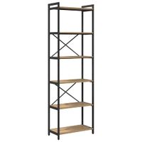 Półka na książki dąb artisan 60 x 30 x 188 cm