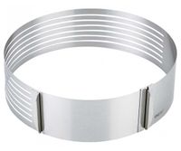 regulowana obręcz do krojenia biszkoptu na tort kinghoff kh-1474