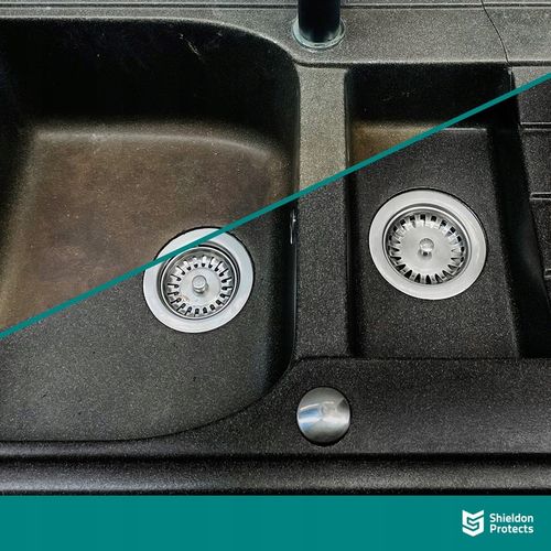 Zestaw do czyszczenia zlewu granitowego WOW + SUPER + impregnat SINK na Arena.pl