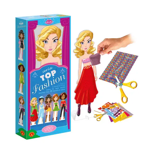 Top Fashion Modelka 3 - Zestaw dla dzieci dziewczynek do tworzenia kreacji na Arena.pl