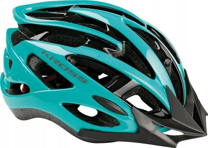 KASK KROSS LAKI ROZMIAR L TURKUS zdjęcie 2