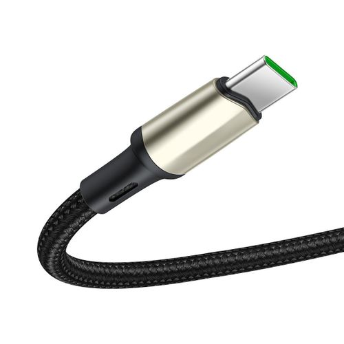 Kabel USB-C Baseus Cafule, VOOC, QC, 5A, 2m (czarny) na Arena.pl