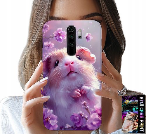 ETUI DO XIAOMI REDMI 9 - SŁODKI CHOMIK, GRYZONIE WZORY DLA DZIECI na Arena.pl