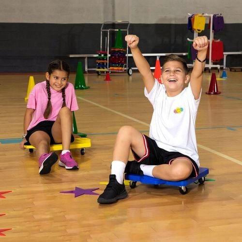 Deskorolka Terapeutyczna Pełzak Floor Surfer Deska platforma na kółkach 1s na Arena.pl